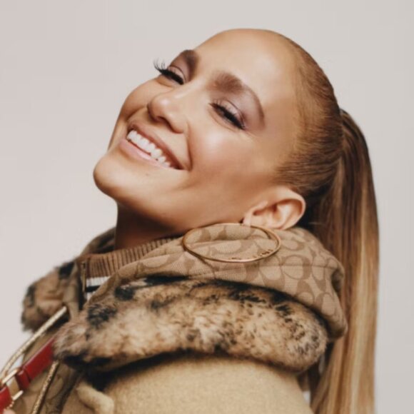 Coach x Jennifer Lopez colab. - Signature Large Hoops Earrings 3" dia. - NWT - Picture 11 of 16